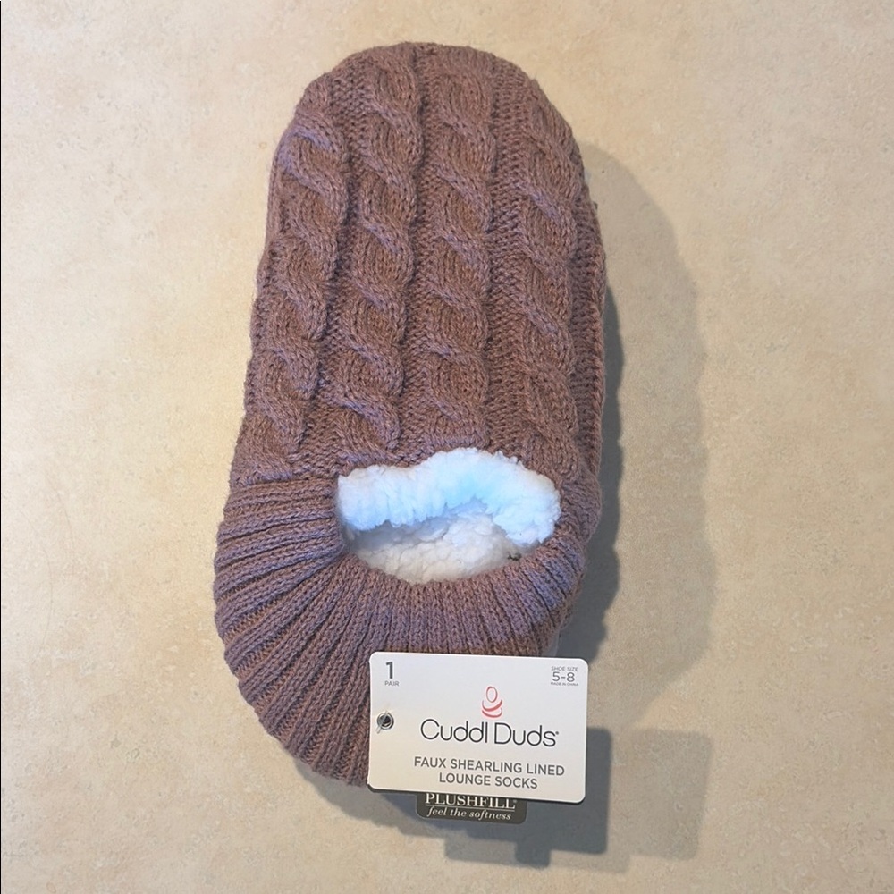 NWT- Cuddl Duds Socks